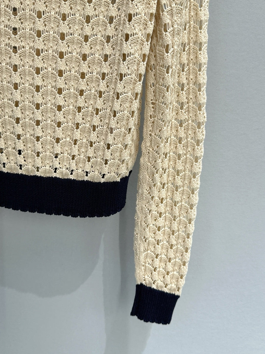 MIU M ZIP CARDIGAN
