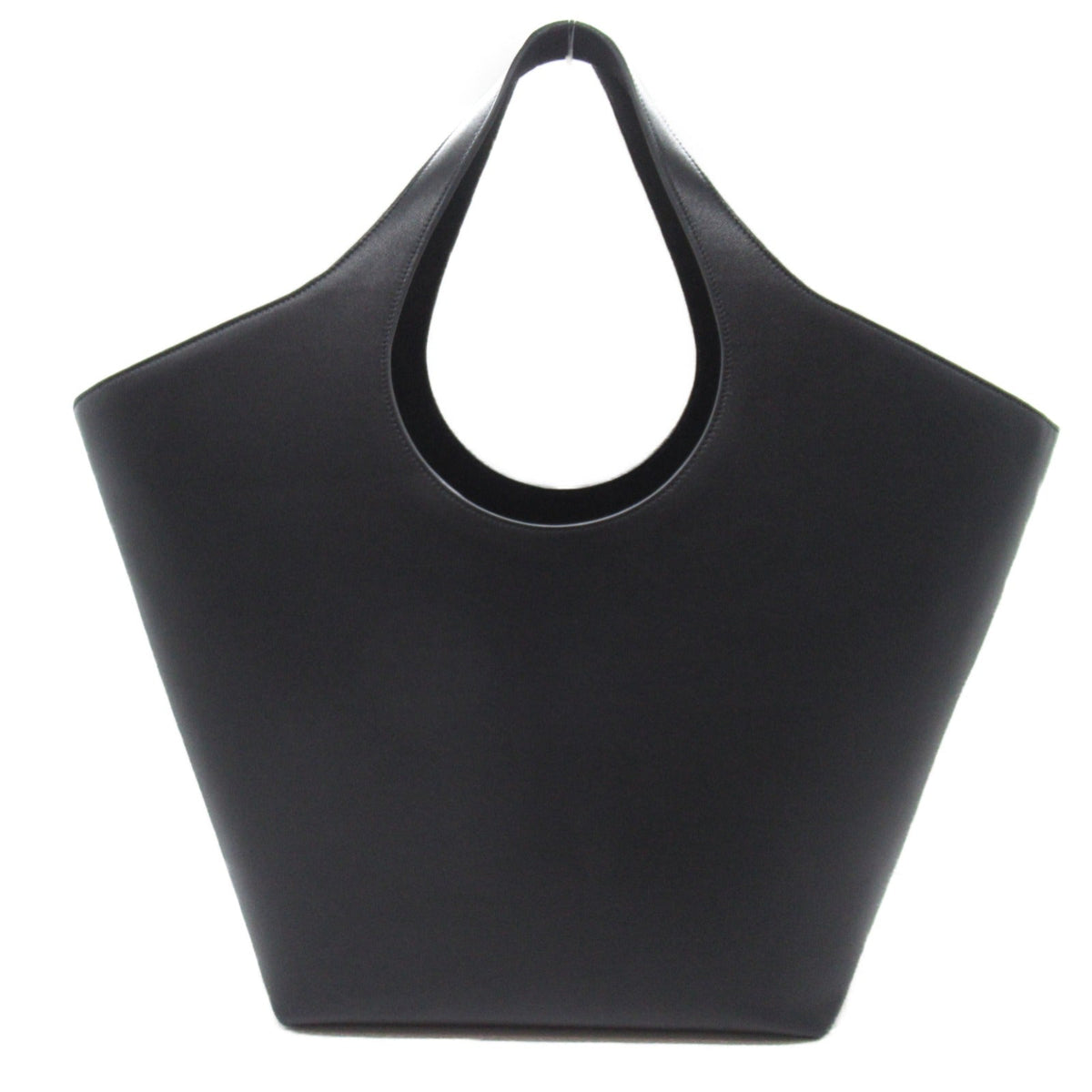 balenciaga Medium Tote Bag Black Leather