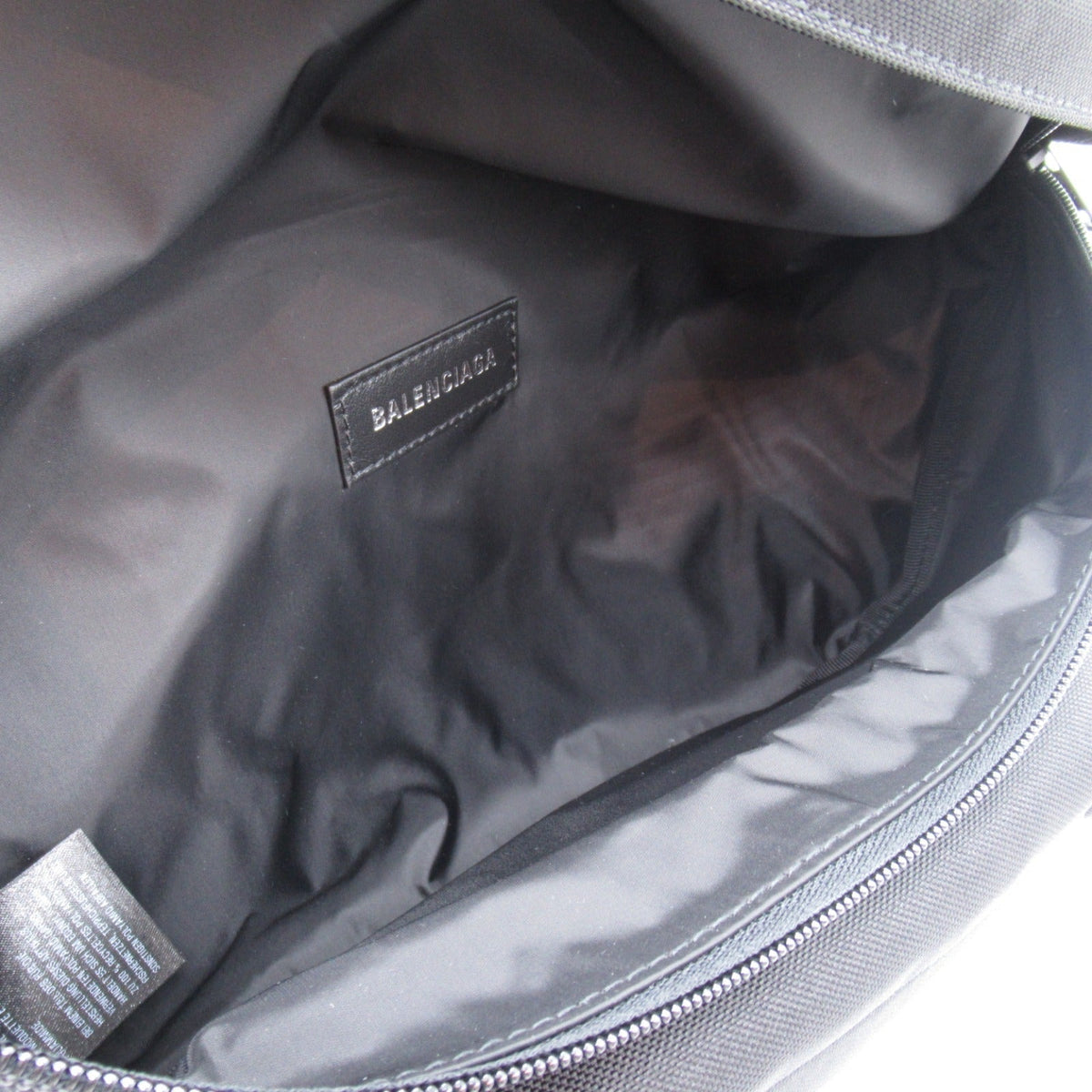 balenciaga Nylon Waist Bag Body Bag Black