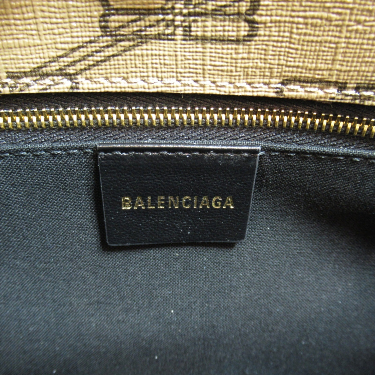 balenciaga Signature 2way Shoulder Bag PVC Canvas
