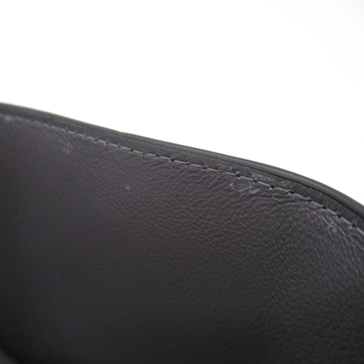 balenciaga Leather Trifold Wallet Black