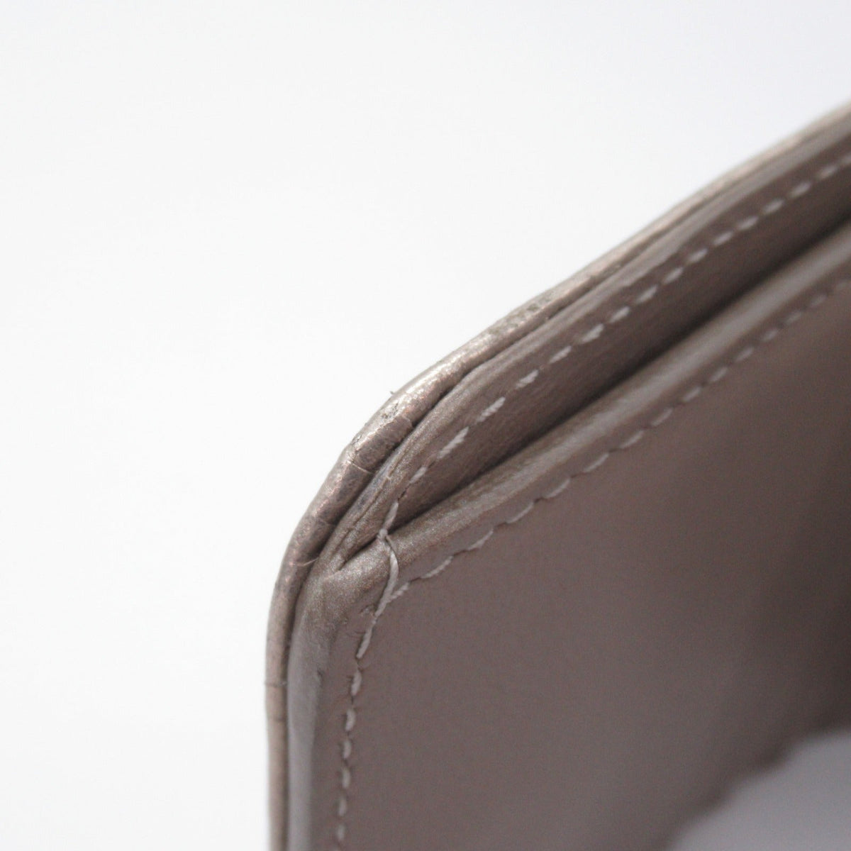 balenciaga Lambskin Bifold Wallet Beige