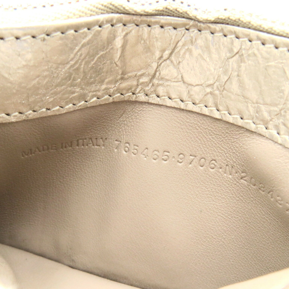 balenciaga Monaco Long Coin & Card Holder Beige
