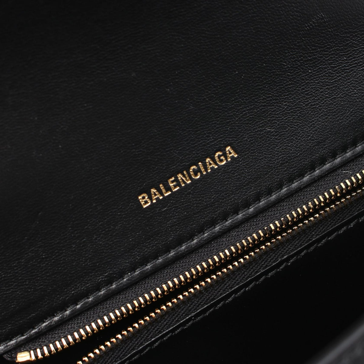 balenciaga Hourglass Small Leather Handbag