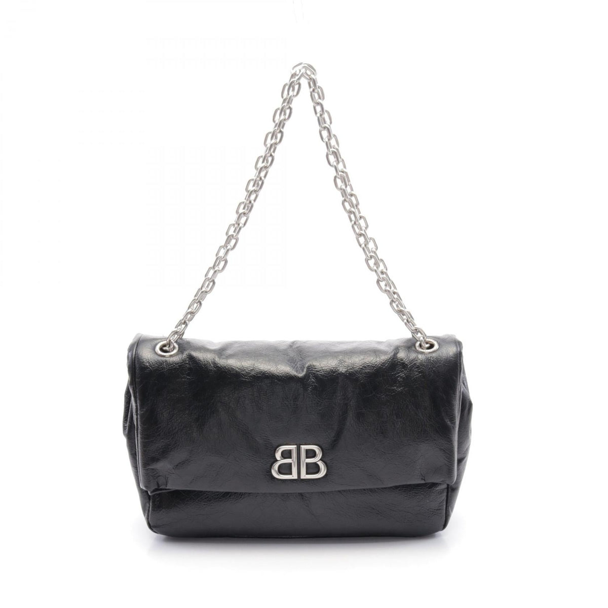 balenciaga Monaco Medium Chain Shoulder Bag