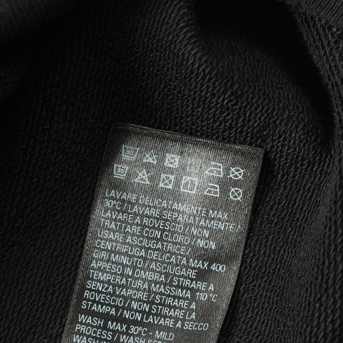 balenciaga Paris Moon Cotton Hoodie 744462