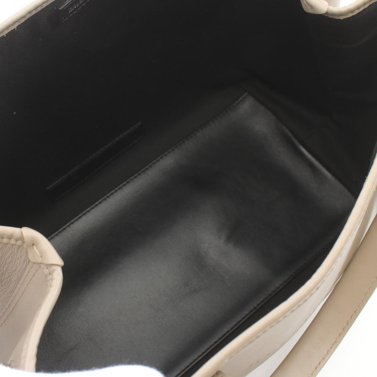 balenciaga Navy Cabas S Leather Tote Bag