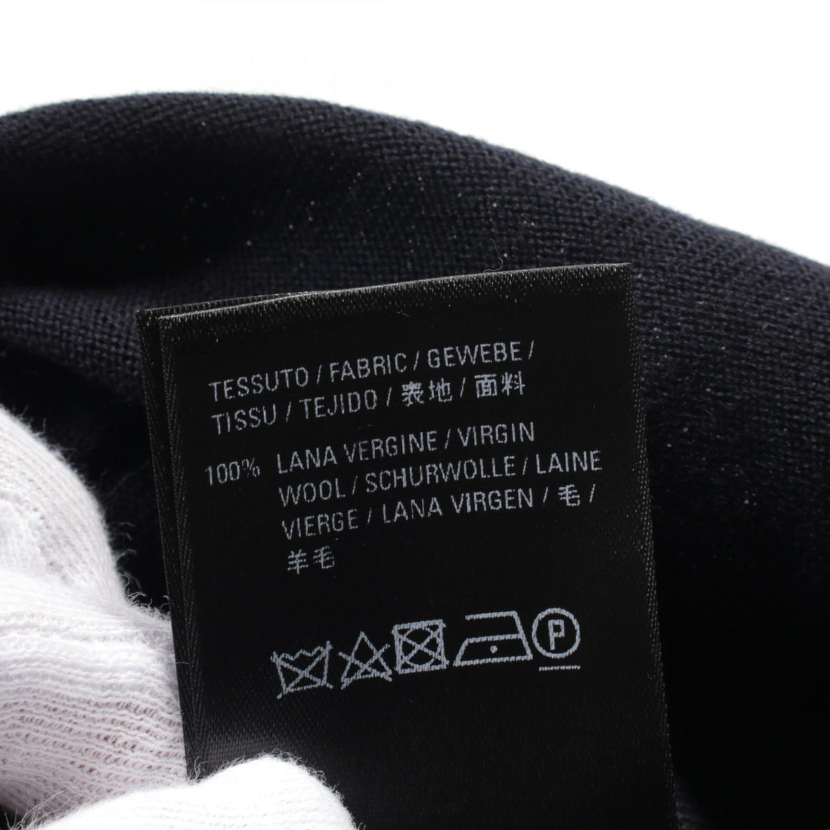 balenciaga Wool Knit Top Navy 583117