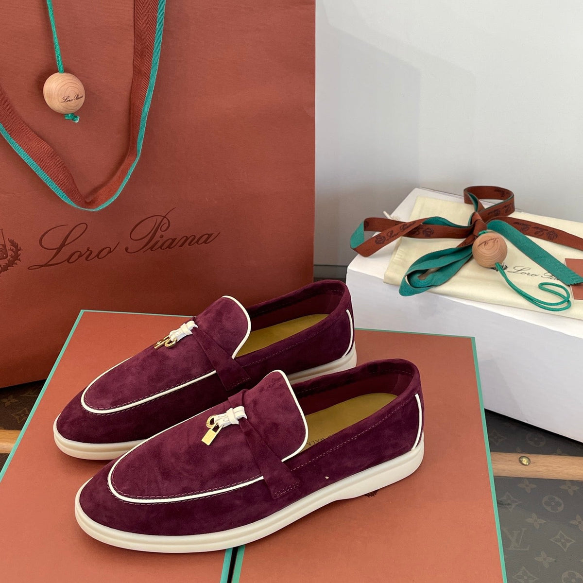 LORO P SUMMER CHARMS LOAFERS