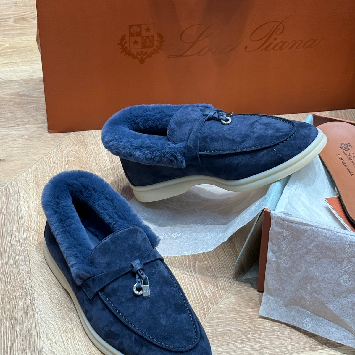 LORO P SUMMER CHARMS LOAFERS