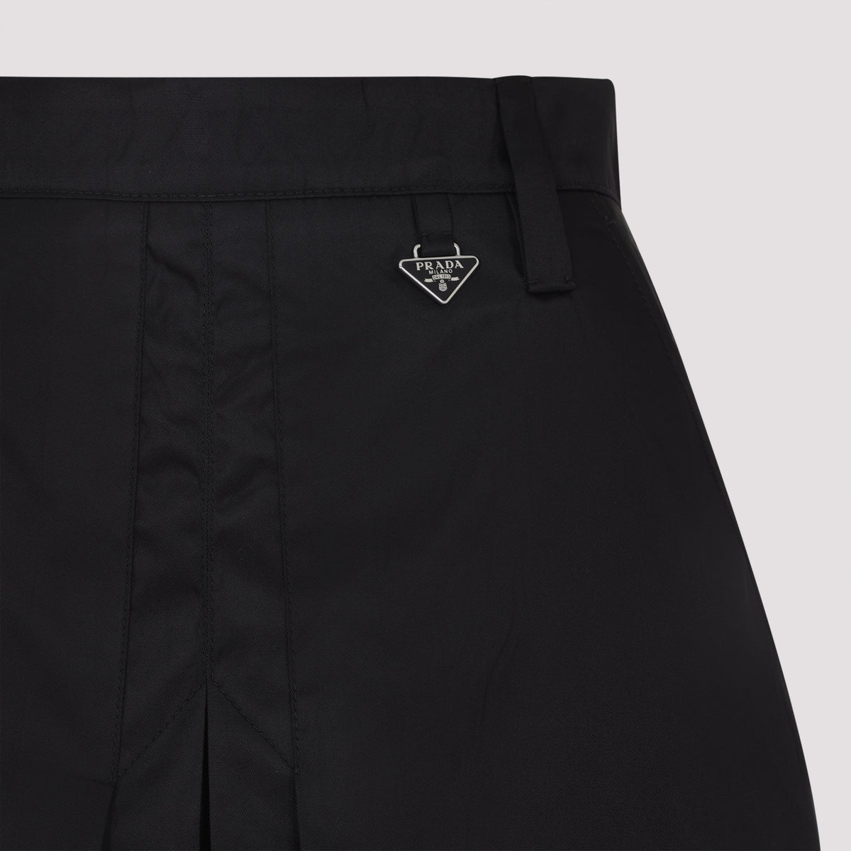 PRADA Recycled Polyamide Mini Skirt
