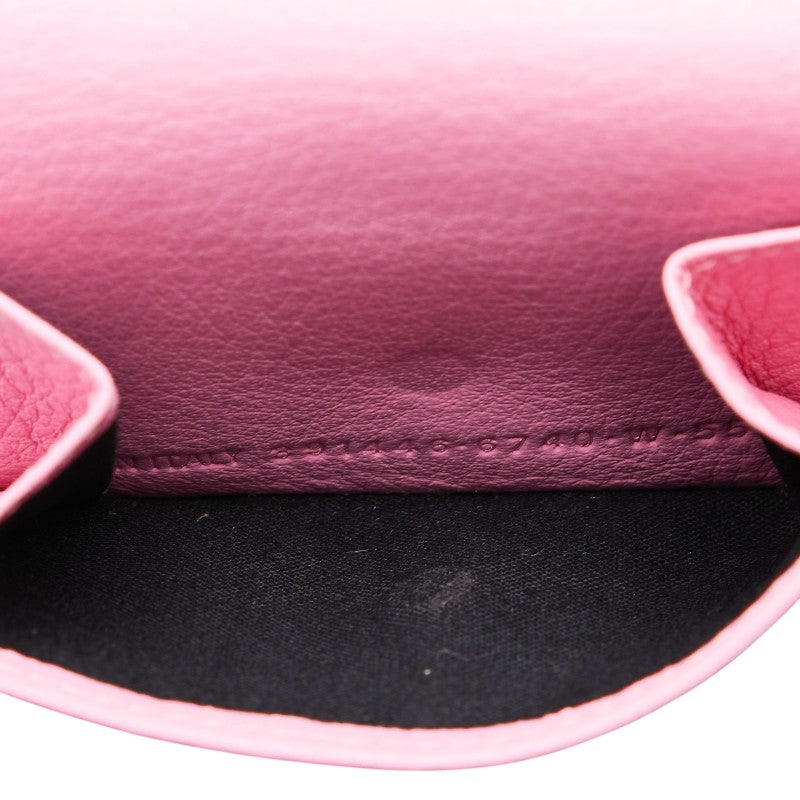 balenciaga Leather Paper Mini Wallet