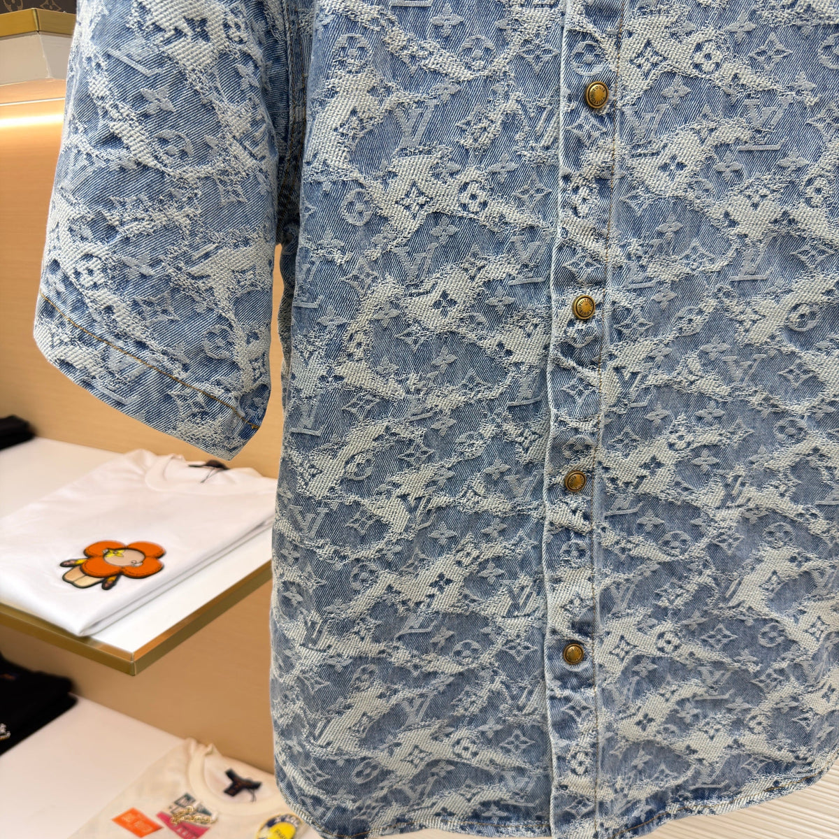 LOU DENIM SHIRT