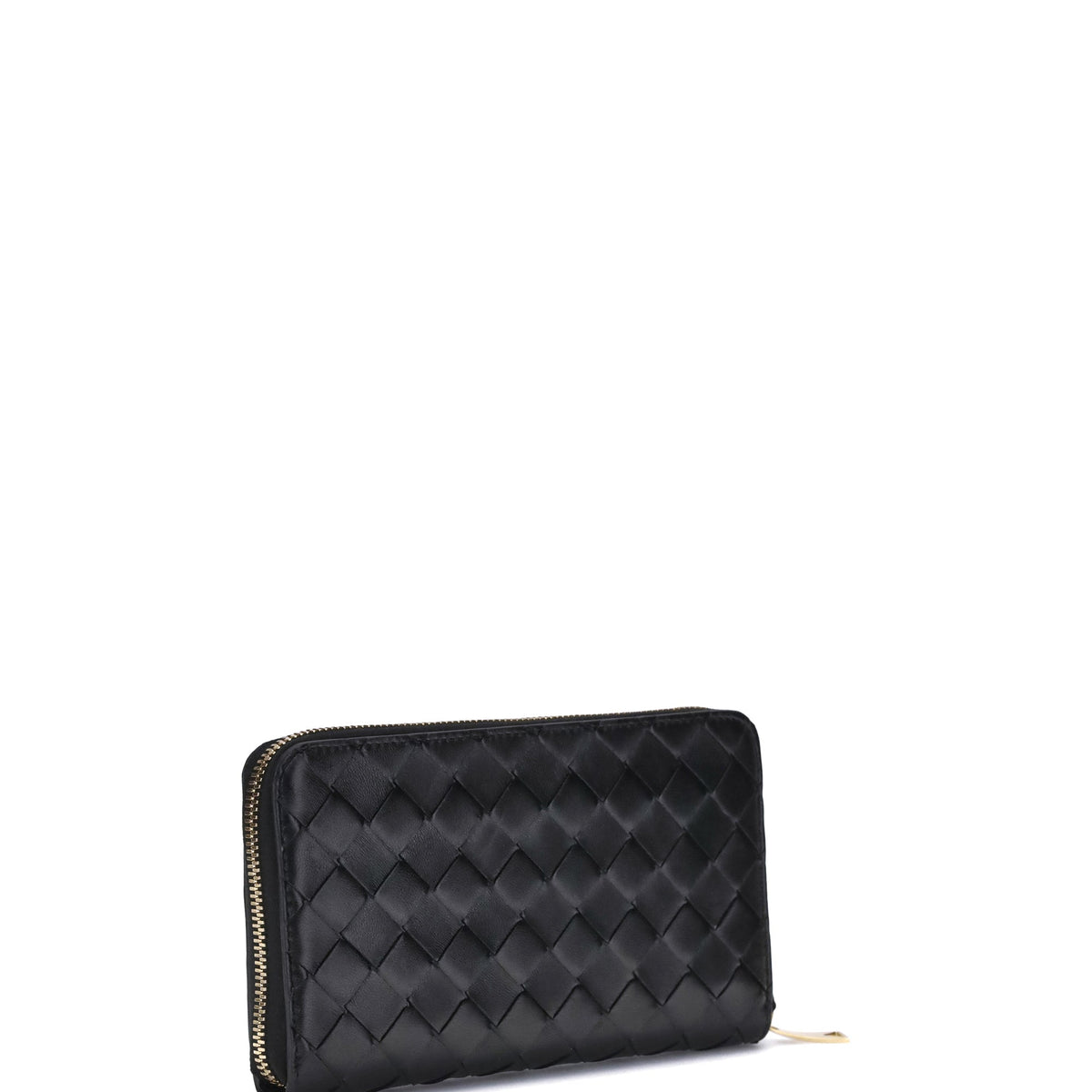 Bottega Veneta Women Intrecciato Zippered Wallet