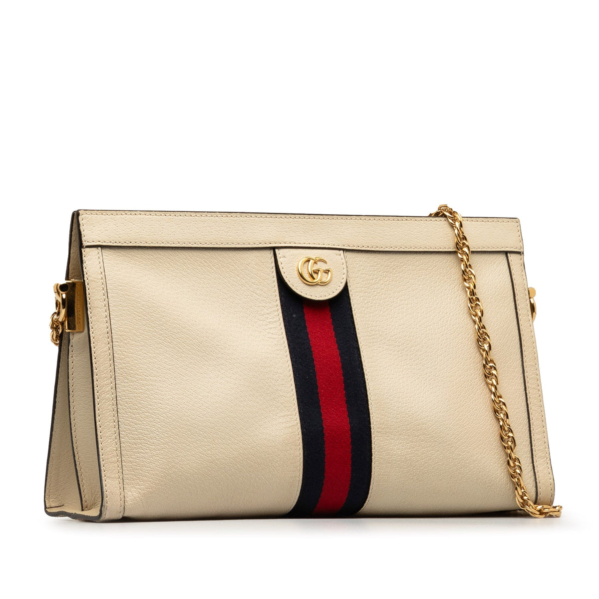 GUCCI Leather Ophidia Chain Crossbody Crossbody Bag