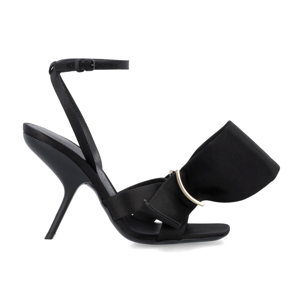 SANDAL WITH ASYMMETRIC BOW