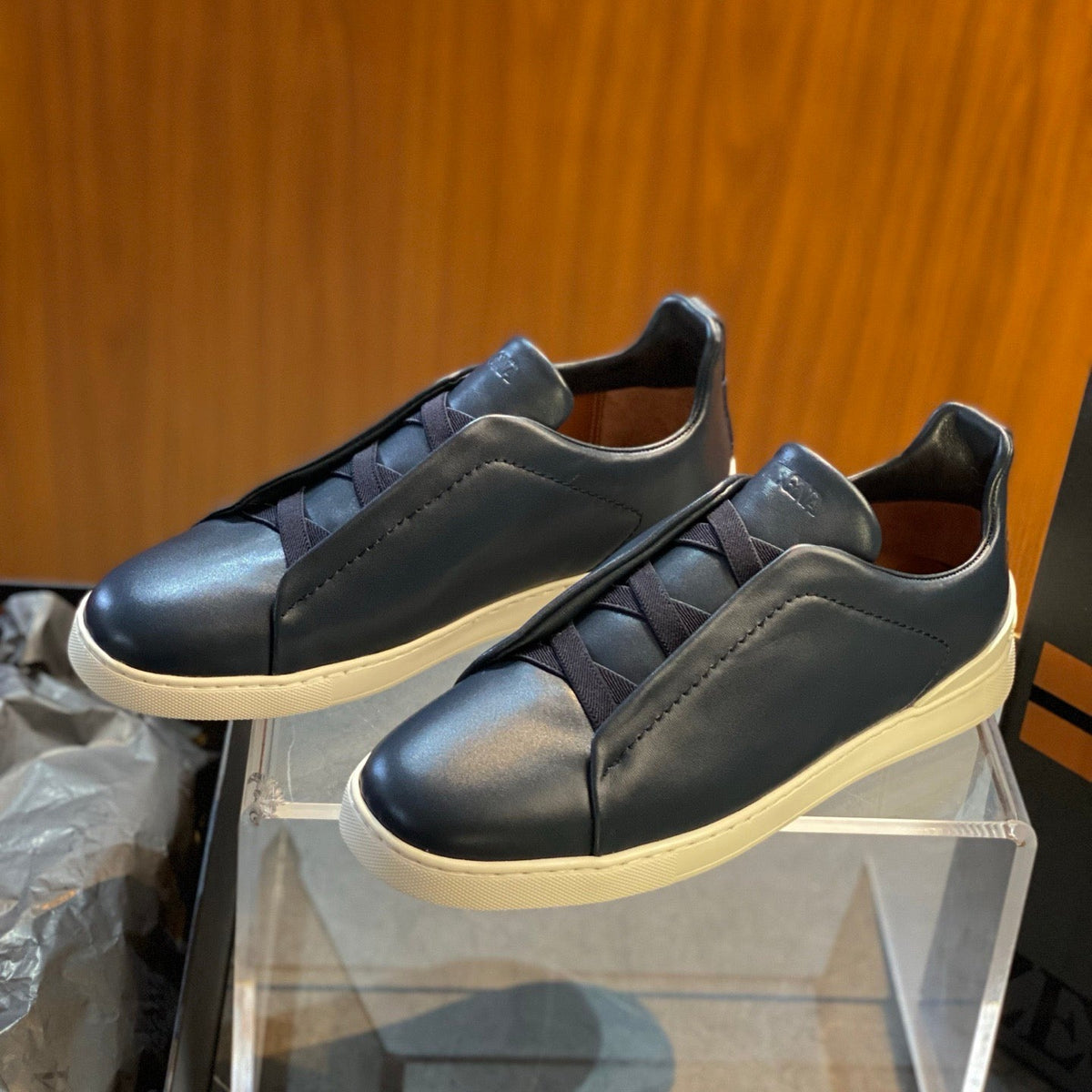 ZEGN TRIPLE STITCH SNEAKER