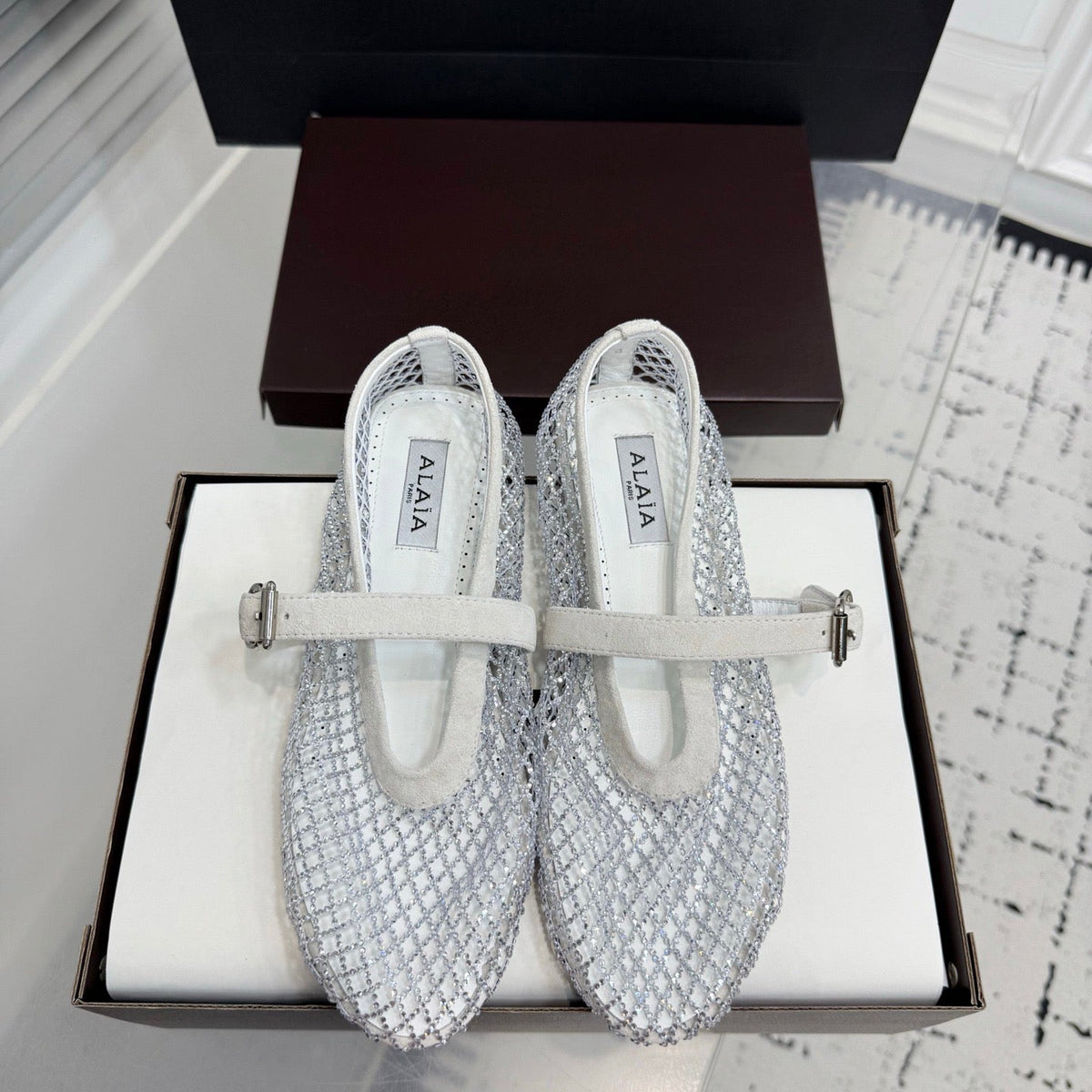 ALAIA BALLET FLATS