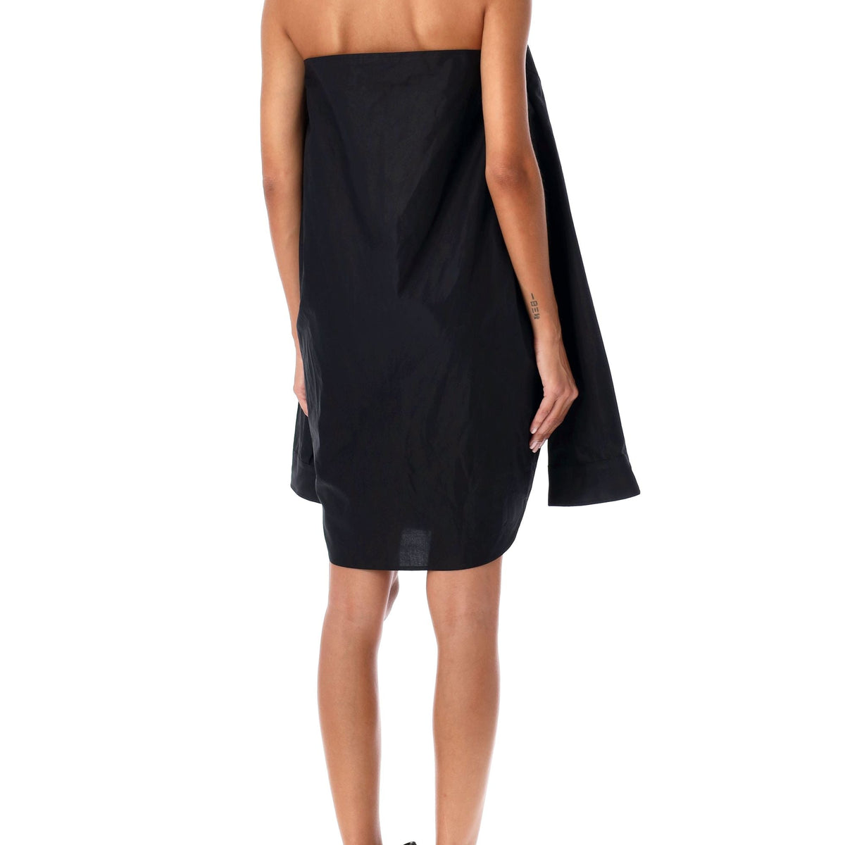 BALENCIAGA Suspended Mini Shirt Dress