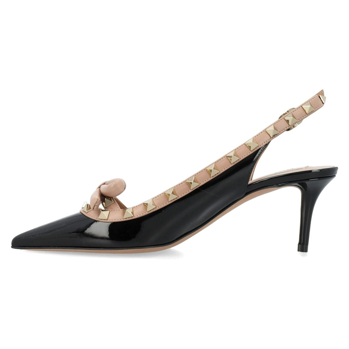 ROCKSTUD BOW SLINGBACK PUMP