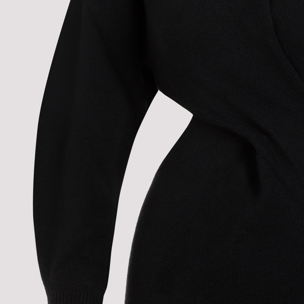 Alexander Mcqueen Wool Mini Dress Women