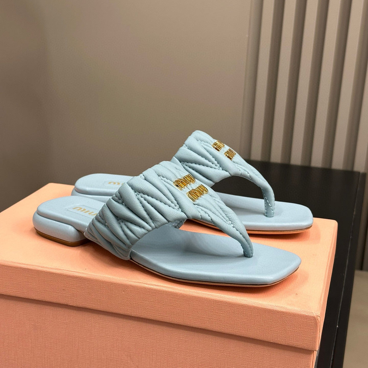 MIU M SANDALS
