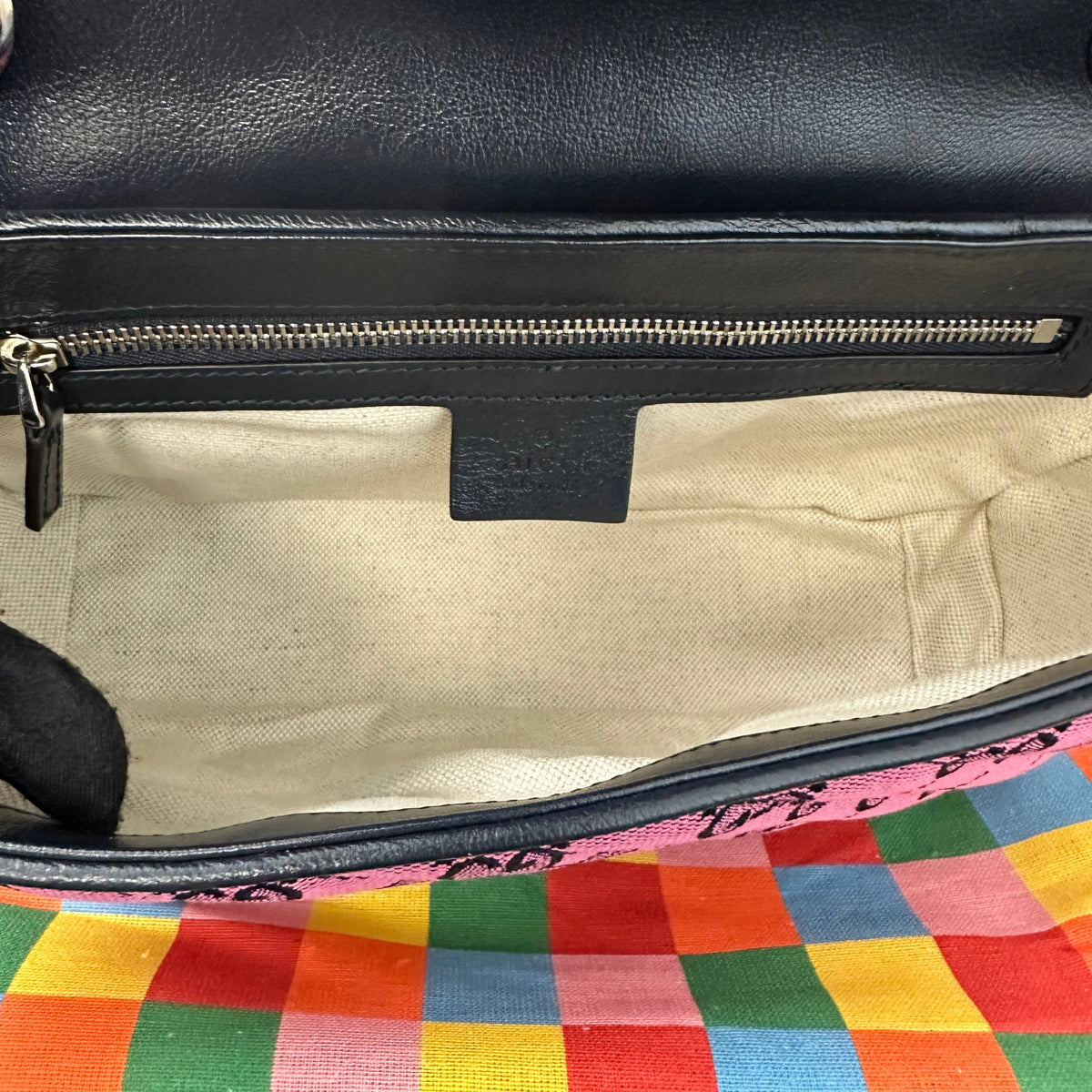 BRAND NEW Gucci Pink Canvas Small Marmont Crossbody Bag
