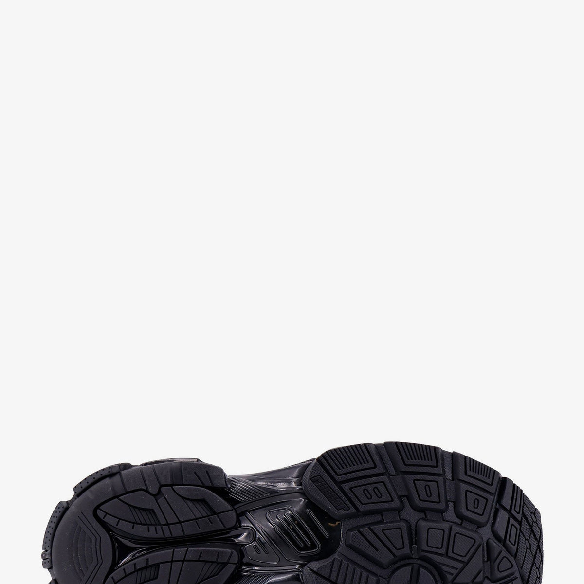 Balenciaga Men Runner Mesh And Leather Sneakers