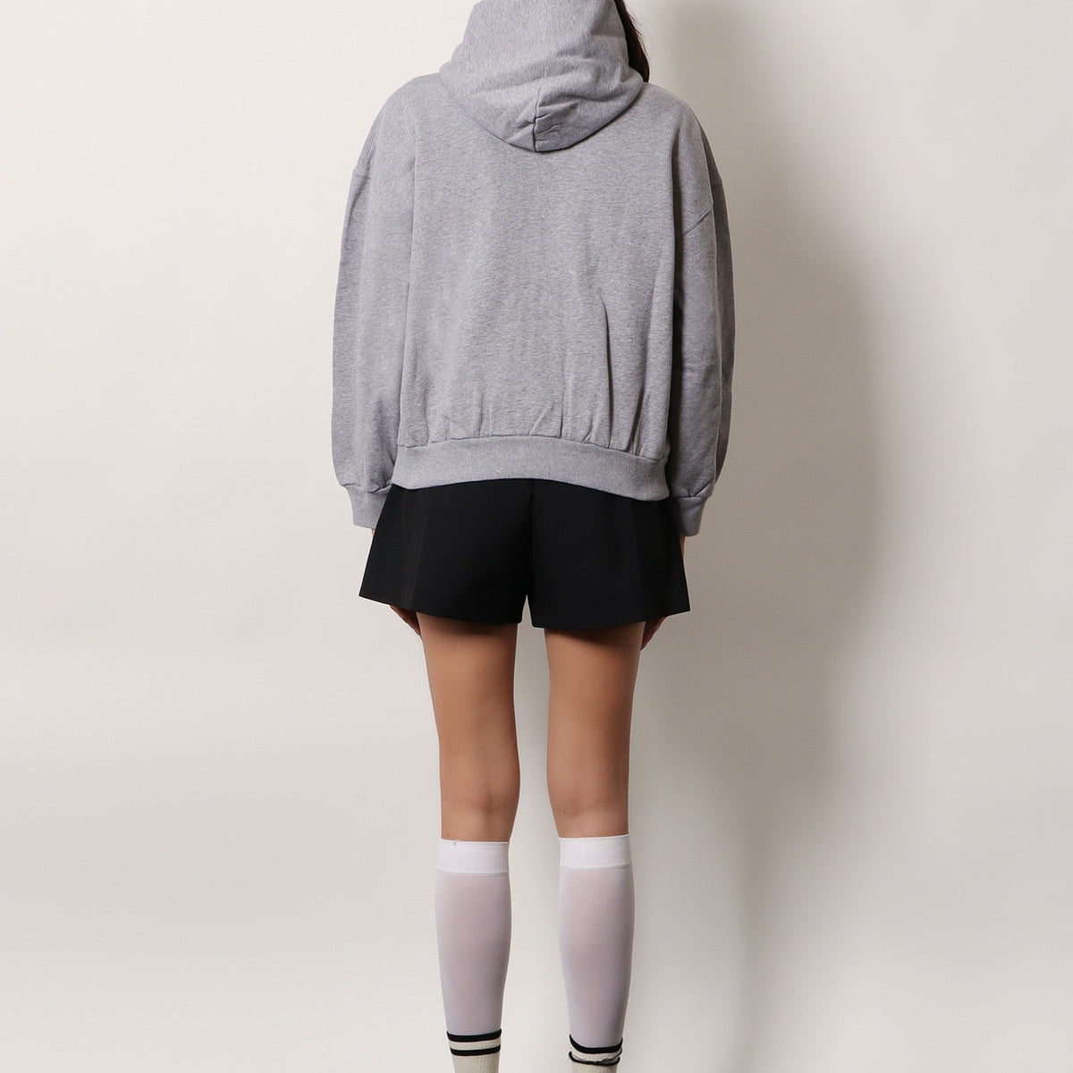 Balenciaga Women Cotton Hooded Sweatshirt