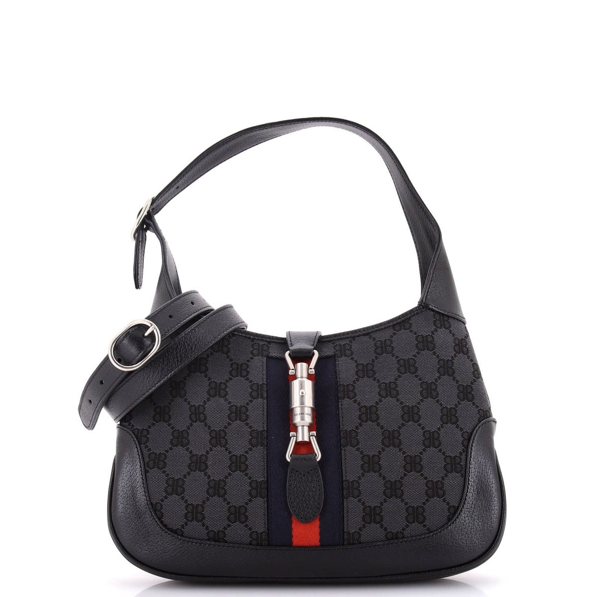 Balenciaga x Gucci The Hacker Project Jackie 1961 Hobo BB Canvas Small