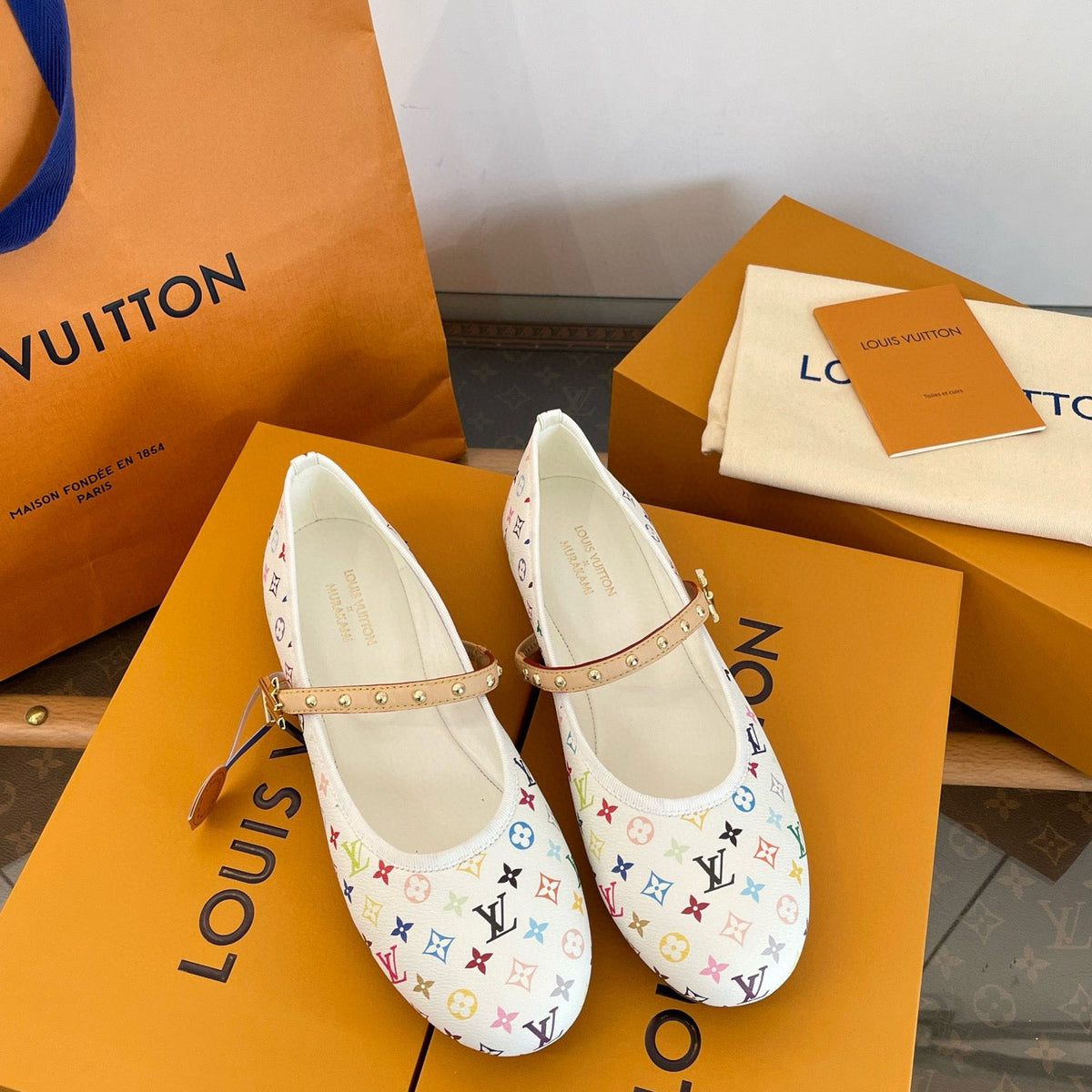 LOU ROMY BALLET FLATS