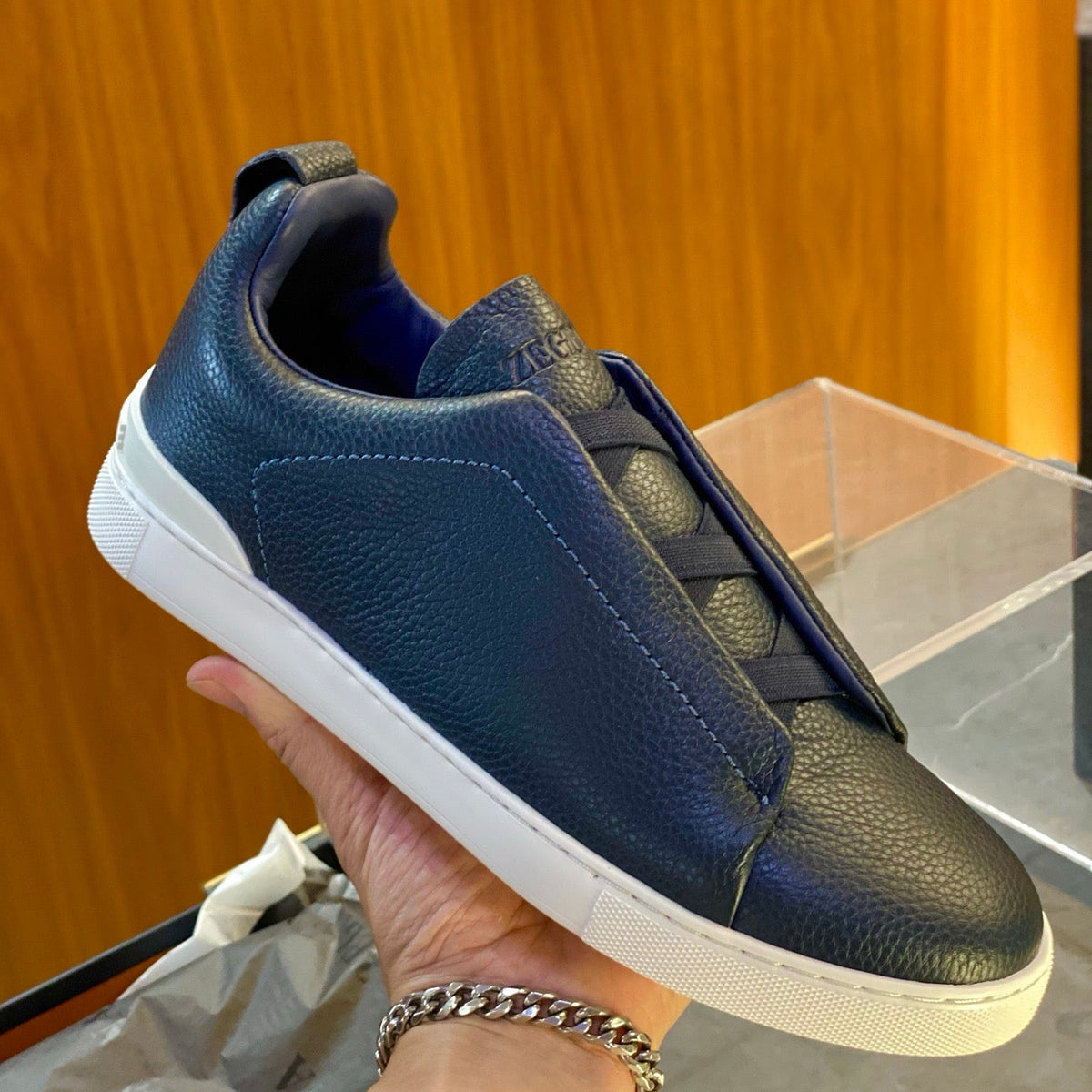 ZEGN TRIPLE STITCH SNEAKER