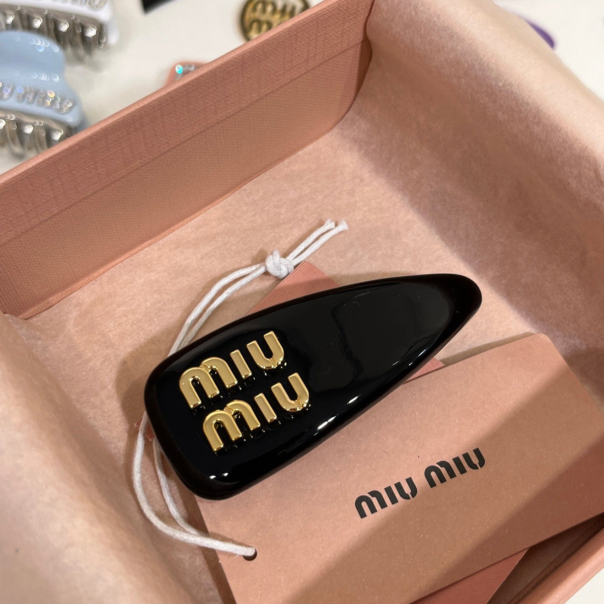 MIU M HAIR CLIP
