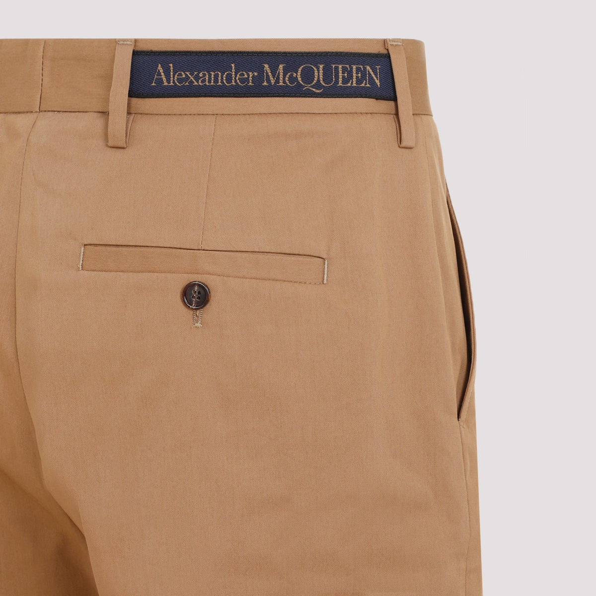 Alexander Mcqueen Camera Strap Chino Pants Men