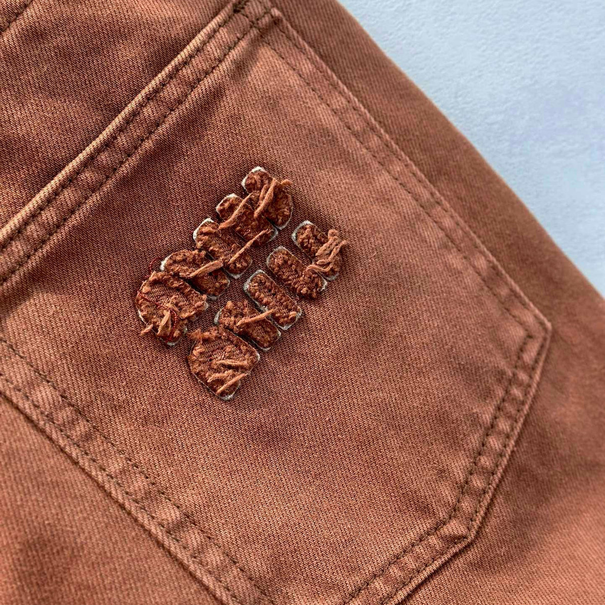MIU M DENIM SHORTS