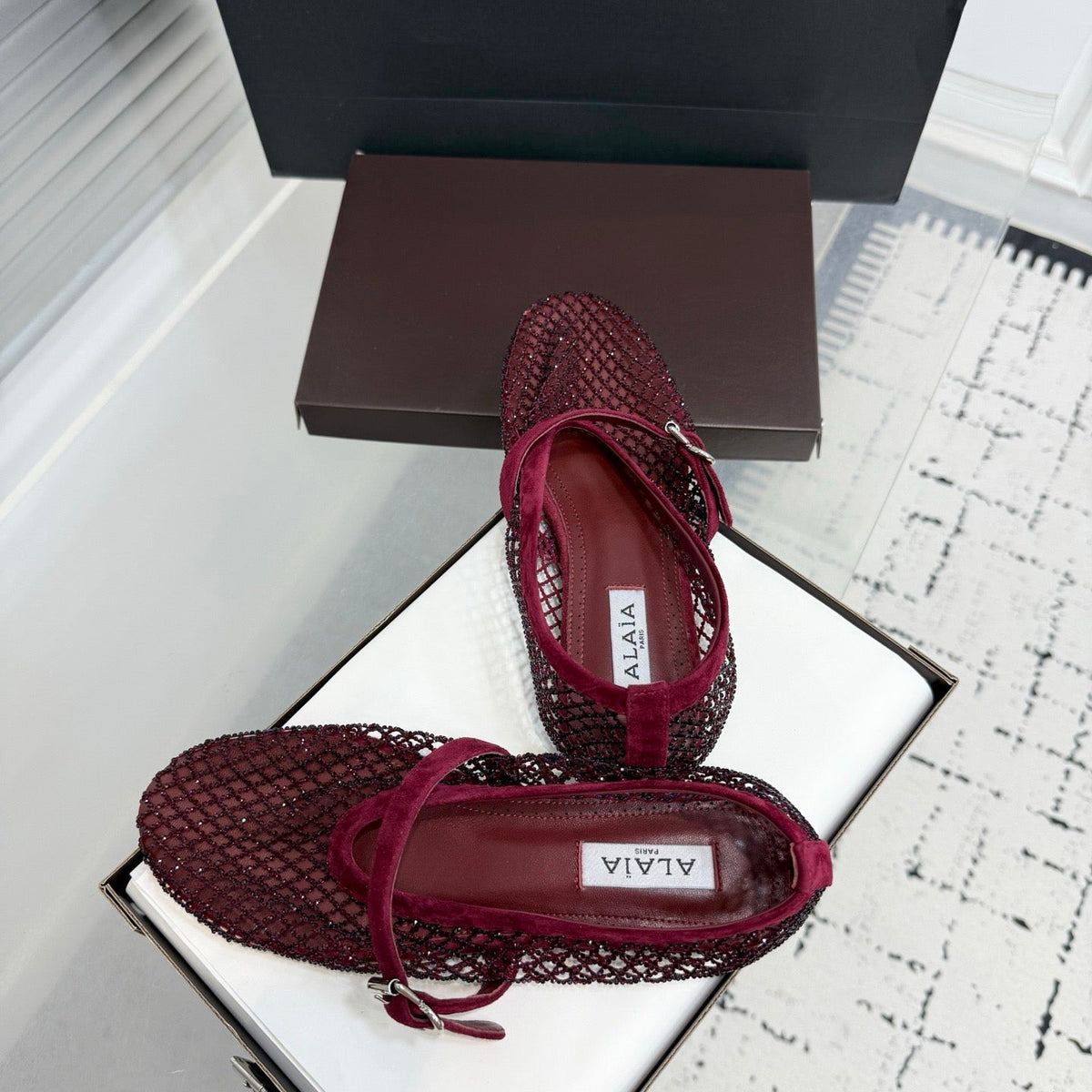 ALAIA BALLET FLATS