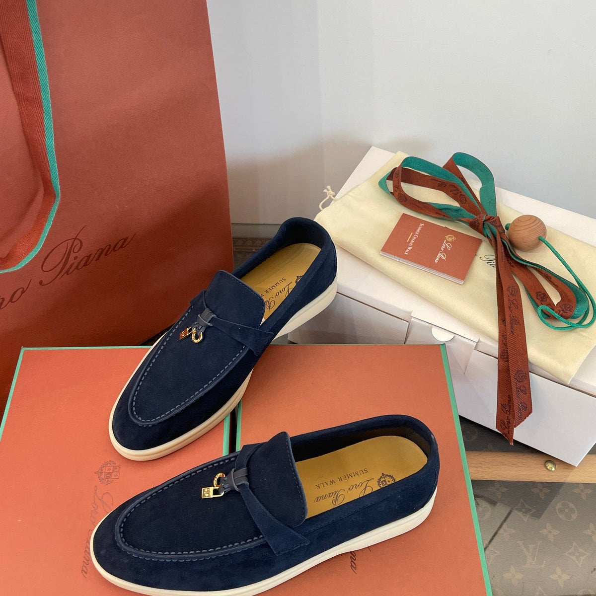 LORO P SUMMER CHARMS LOAFERS