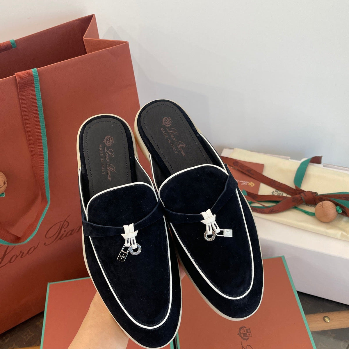 LORO P SUMMER CHARMS MULES
