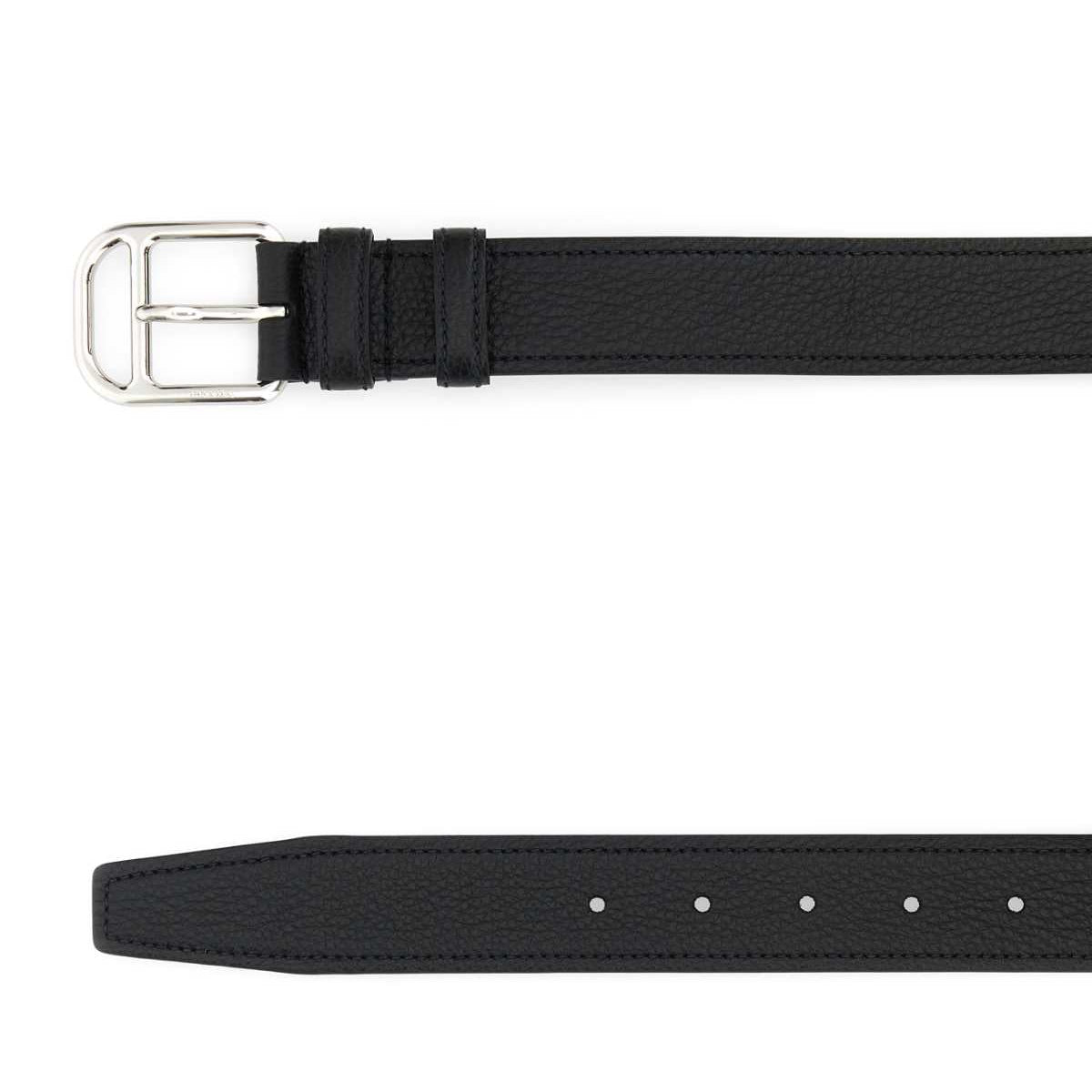 PRADA Men's Luxe Leather Belt