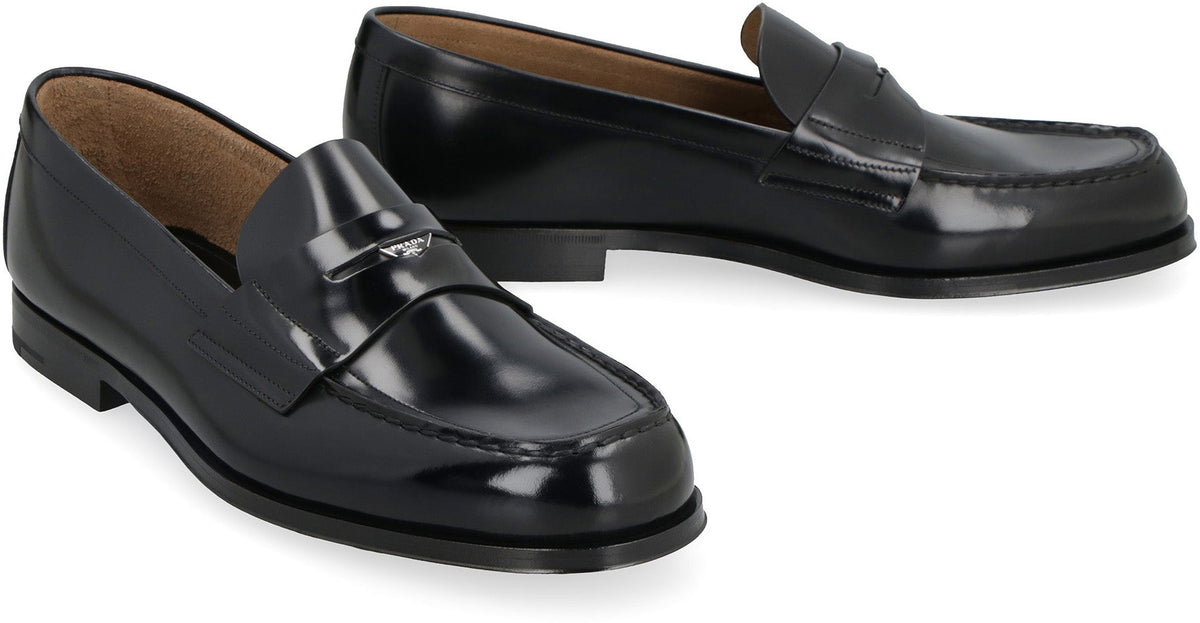 PRADA Premium Leather Loafers for Men