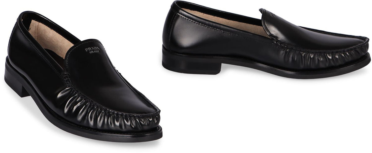 PRADA Men's Premium Moccasins - Fall/Winter 2025