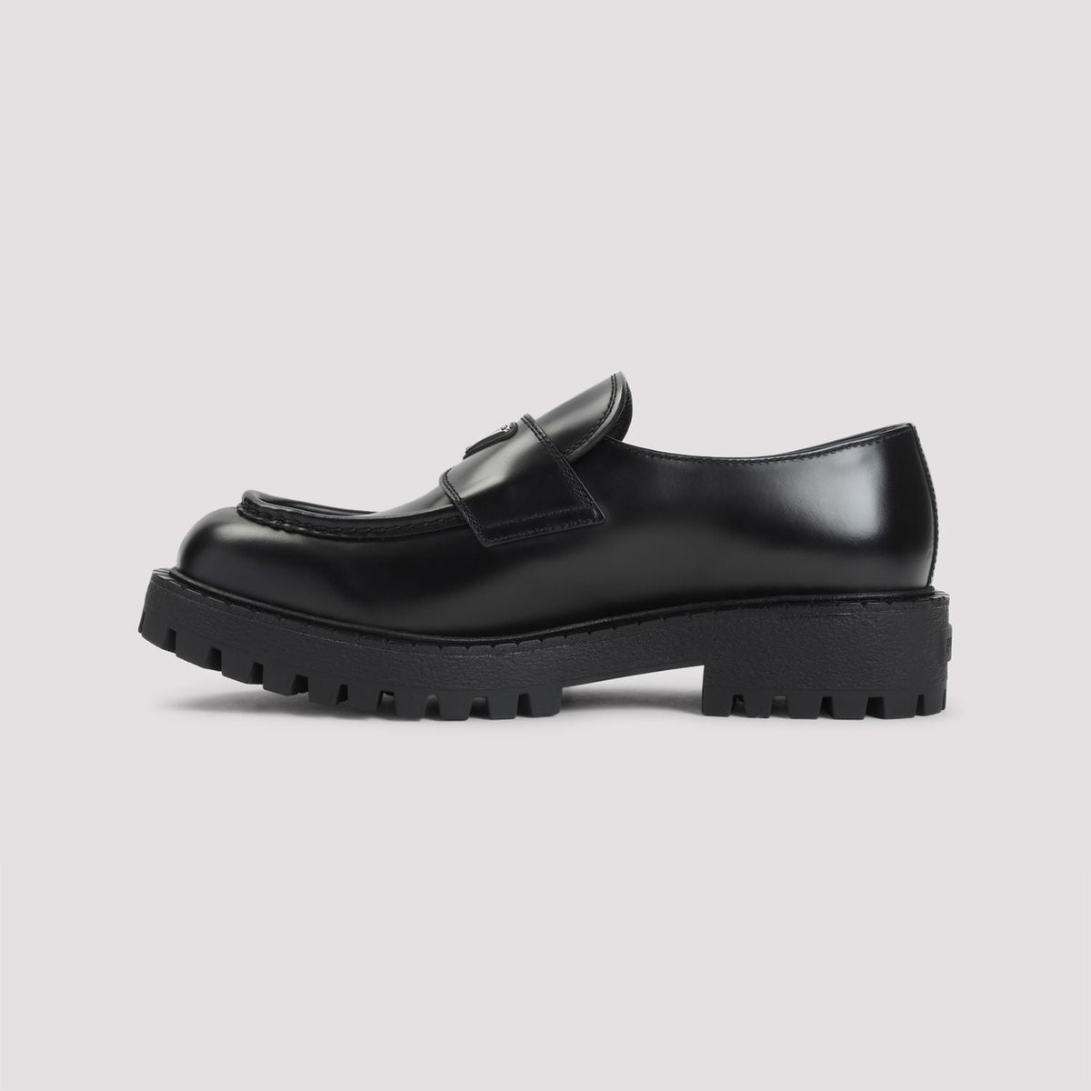 PRADA Sophisticated Leather Loafers for Men - FW25 Edition