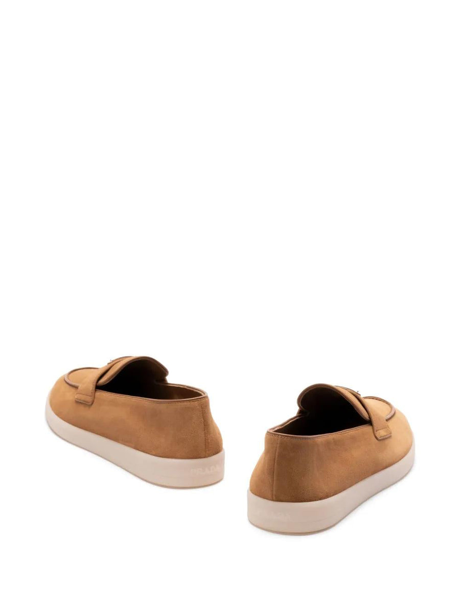 PRADA Elegant Suede Moccasins for Men