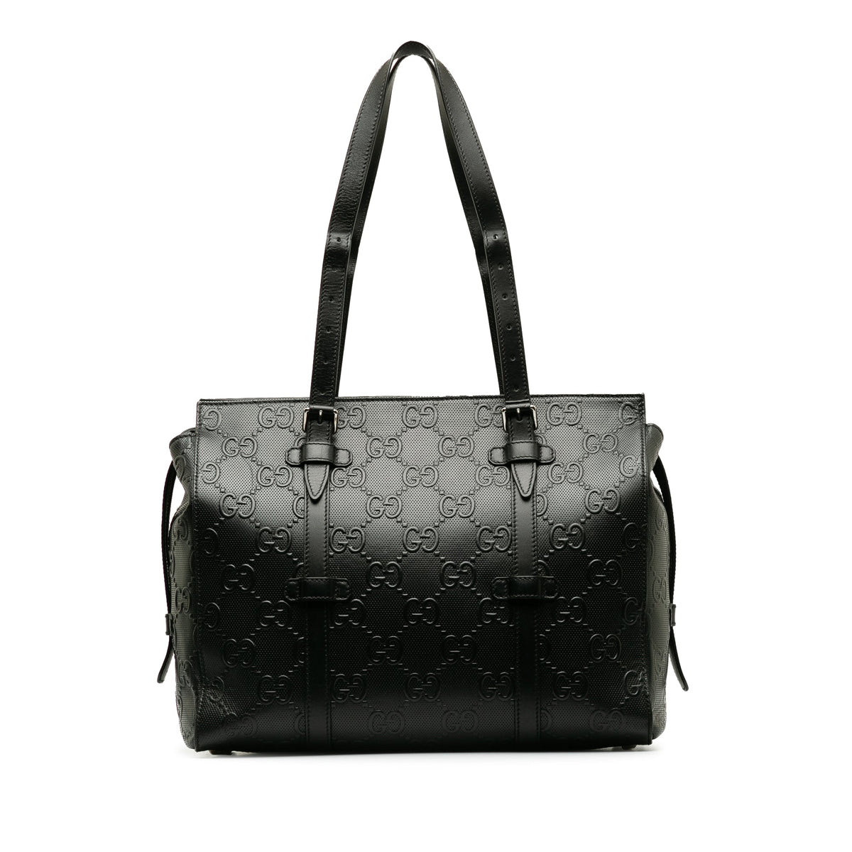 GUCCI GG Embossed Tote Bag