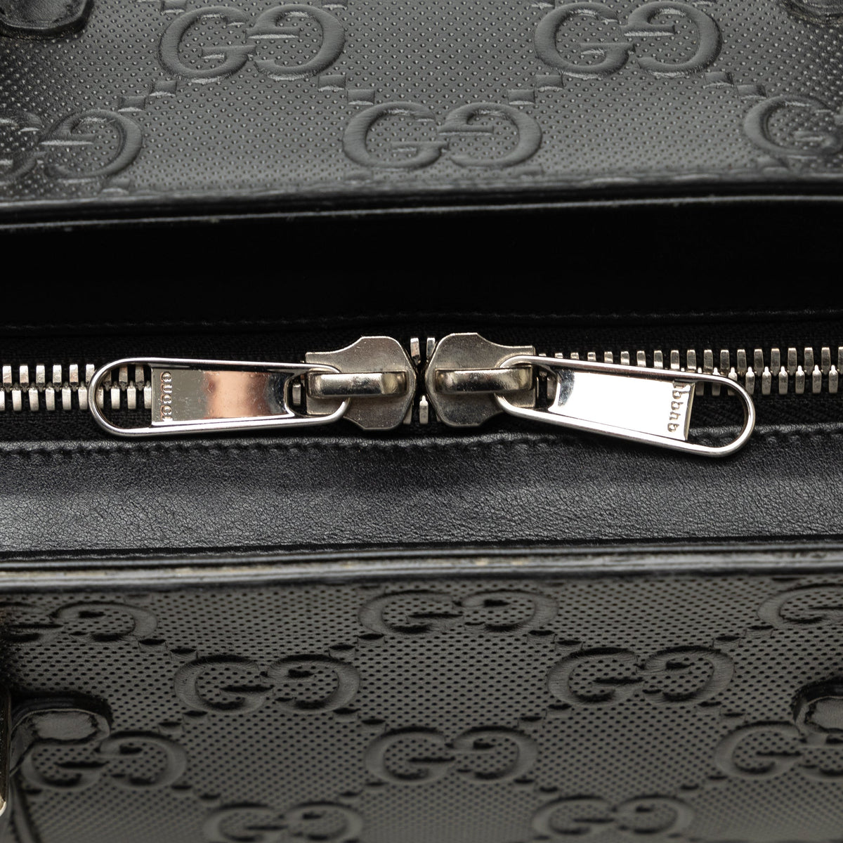 GUCCI GG Embossed Tote Bag