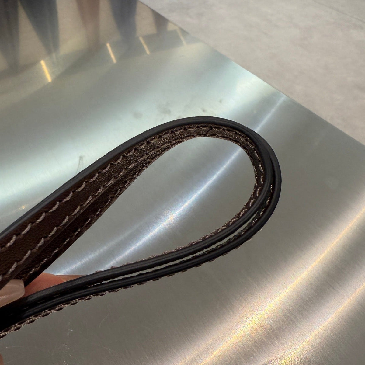 MIU M NAPPA LEATHER POUCH