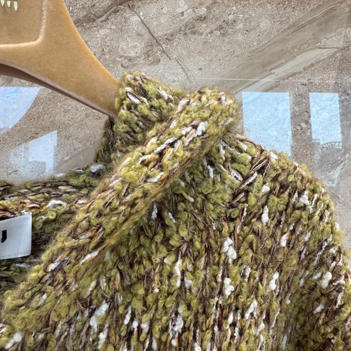 MIU M ZIP CARDIGAN