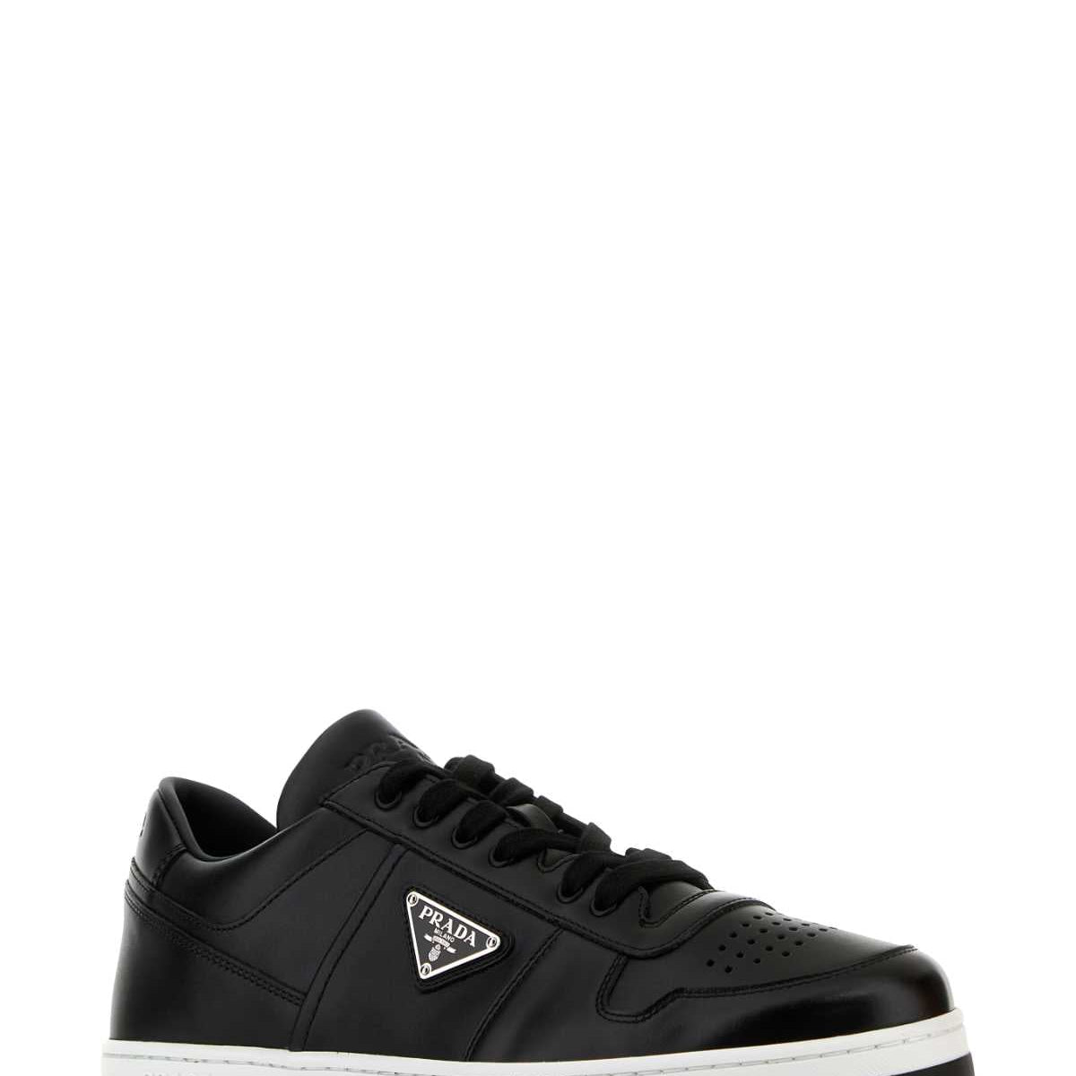 PRADA Downtown Leather Sneakers for Men