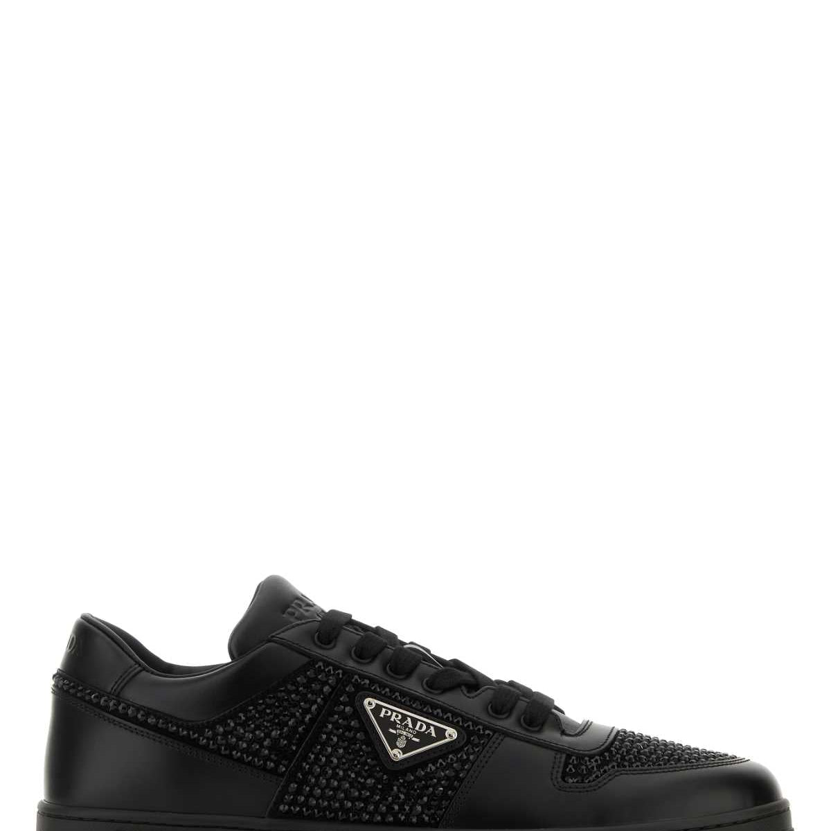 PRADA Classic Leather Sneakers for Men