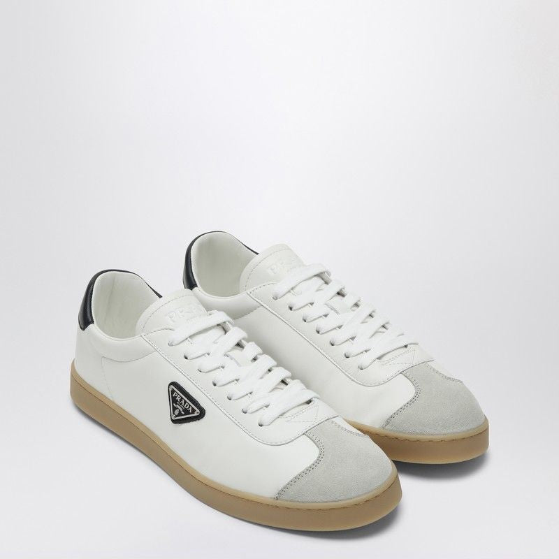 PRADA Men's Luxe Leather Sneaker